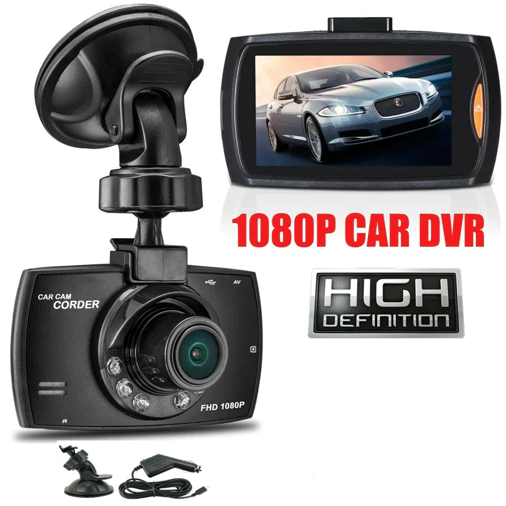 2.7'' Full HD 1080P Dash Cam Car DVR Front & Rear Camera Night Vision G-Sensor